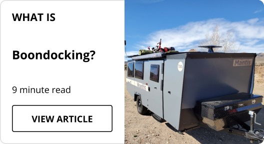 What is Boondocking article.